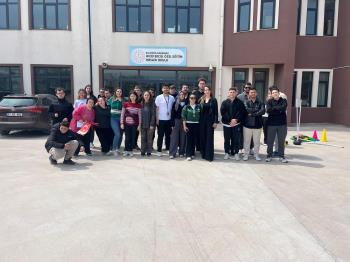 Hicri Ercili Özel Eğtim Meslek Okulu Öğrencilerine Fiziksel Aktivite Parkuru ve Dans Etkinliği Düzenlendi