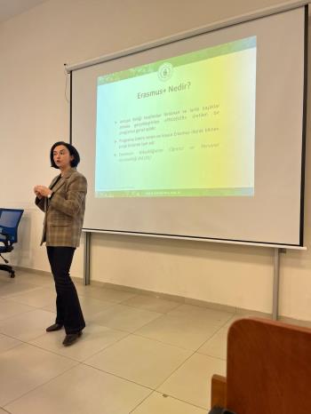 Fakültemizde Erasmus+ Bilgilendirme Toplantısı Gerçekleştirildi