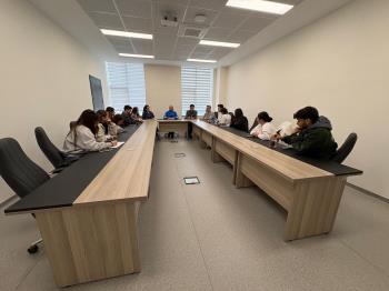 Bölümümüzde Öğrenci Temsilcileriyle Toplantı Gerçekleştirildi