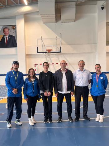 Golbol Turnuvasında Üniversite ve Lise Öğrencileri Bir Araya Geldi