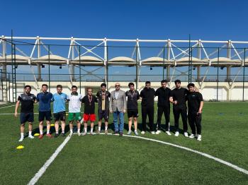 Gençlik Haftası Kapsamında 3x3 Minyatür Kale Futbol Turnuvası Gerçekleştirildi