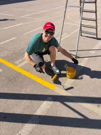 The "I'm Renovating My Garden, I'm Loving My Sport Again" Social Responsibility Project has been implemented.