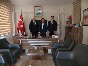 Spor Bilimleri Fakültesinden İlçe Sağlık Müdürlüğüne Ziyaret